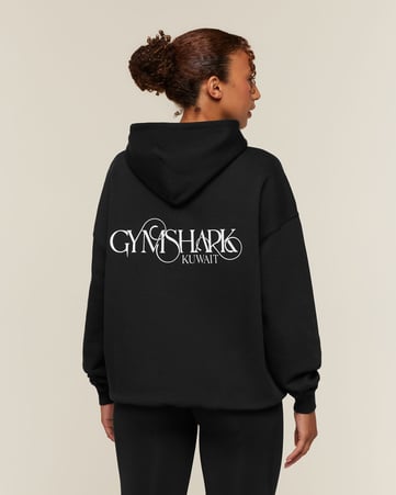Curly Font Kuwait Graphic Hoodie