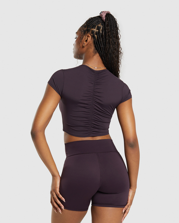 Elevate Ruched Crop Top