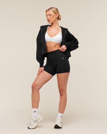 Training Oversized Midi Boxy Full Zip