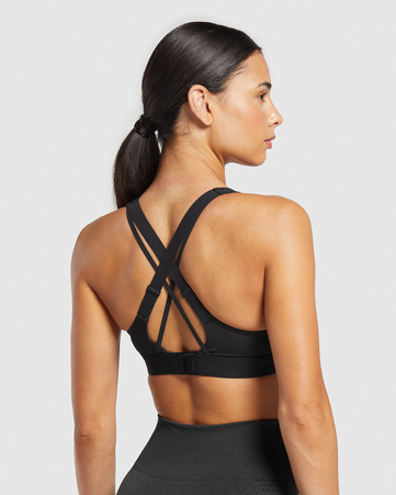 Strappy Back Medium Support Sports Bra
