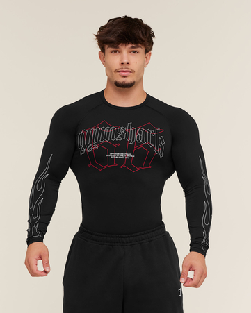 Outline Graphic Long Sleeve Baselayer