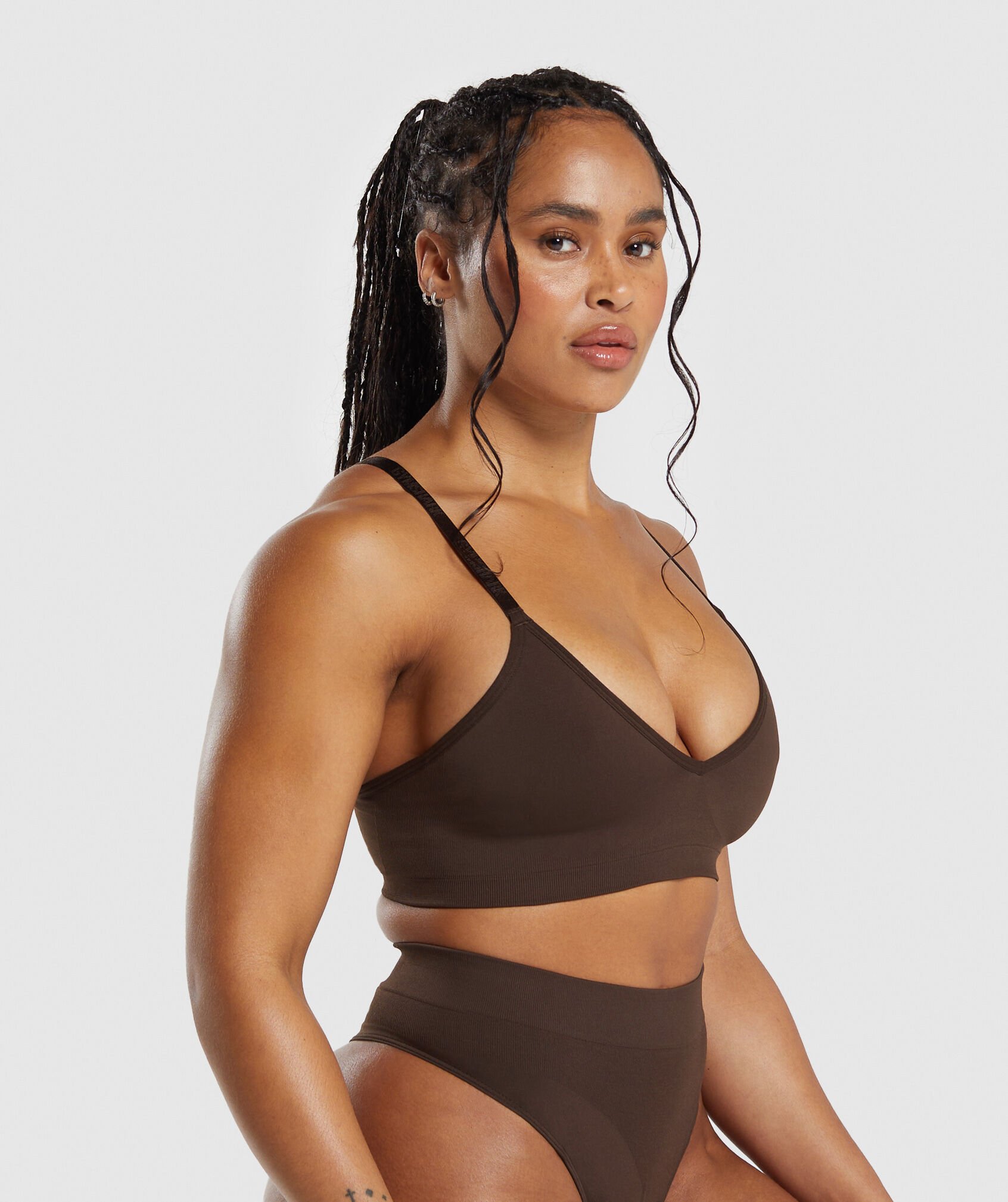 Seamless V Neck Bralette Seamless V Neck Bralette