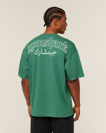Olde English Arabic overlay T-Shirt
