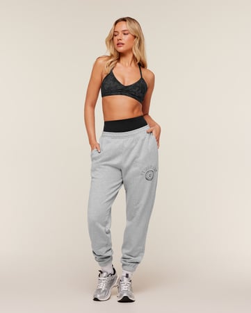 Worn Crest Graphic Jogger