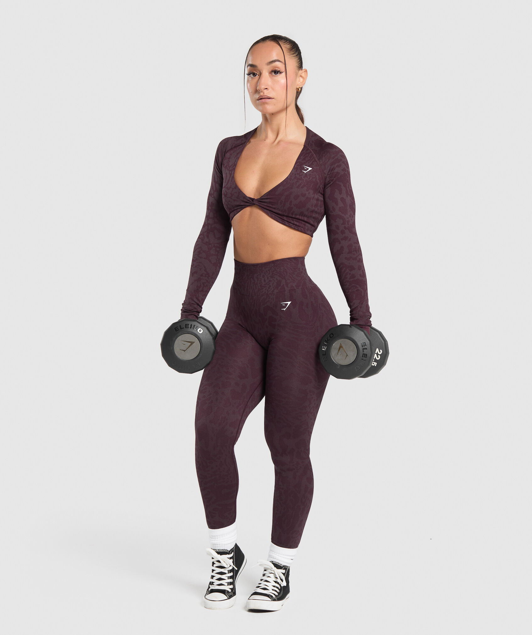 Shop Adapt Safari Seamless Legging Depth Purple/ Greyed Purple