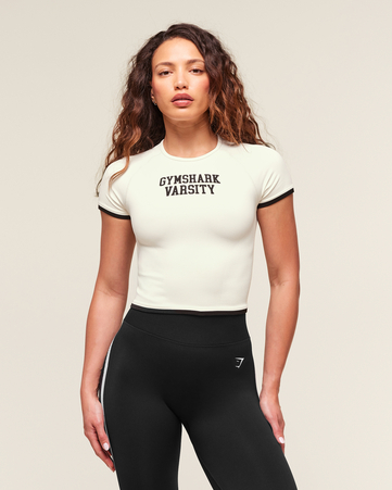 Lift Varsity Seamless Midi Short Sleeve Top