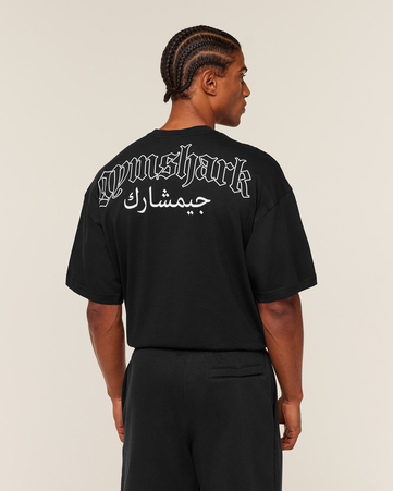 Olde English Arabic overlay T-Shirt