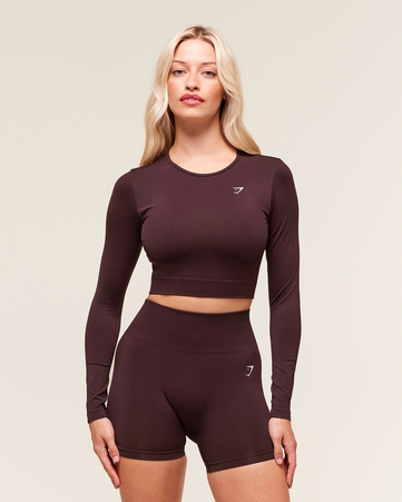 Everyday Seamless Long Sleeve Crop Top
