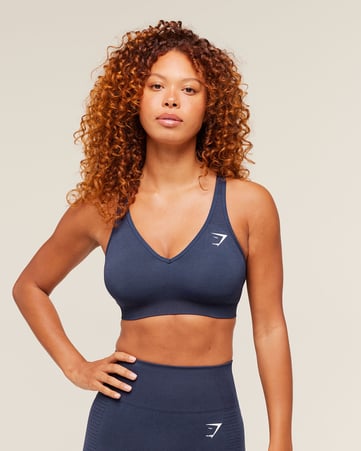 Vital Seamless V Neck Sports Bra