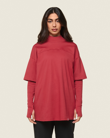 GS x Leana Deeb Oversized Long Sleeve T-Shirt