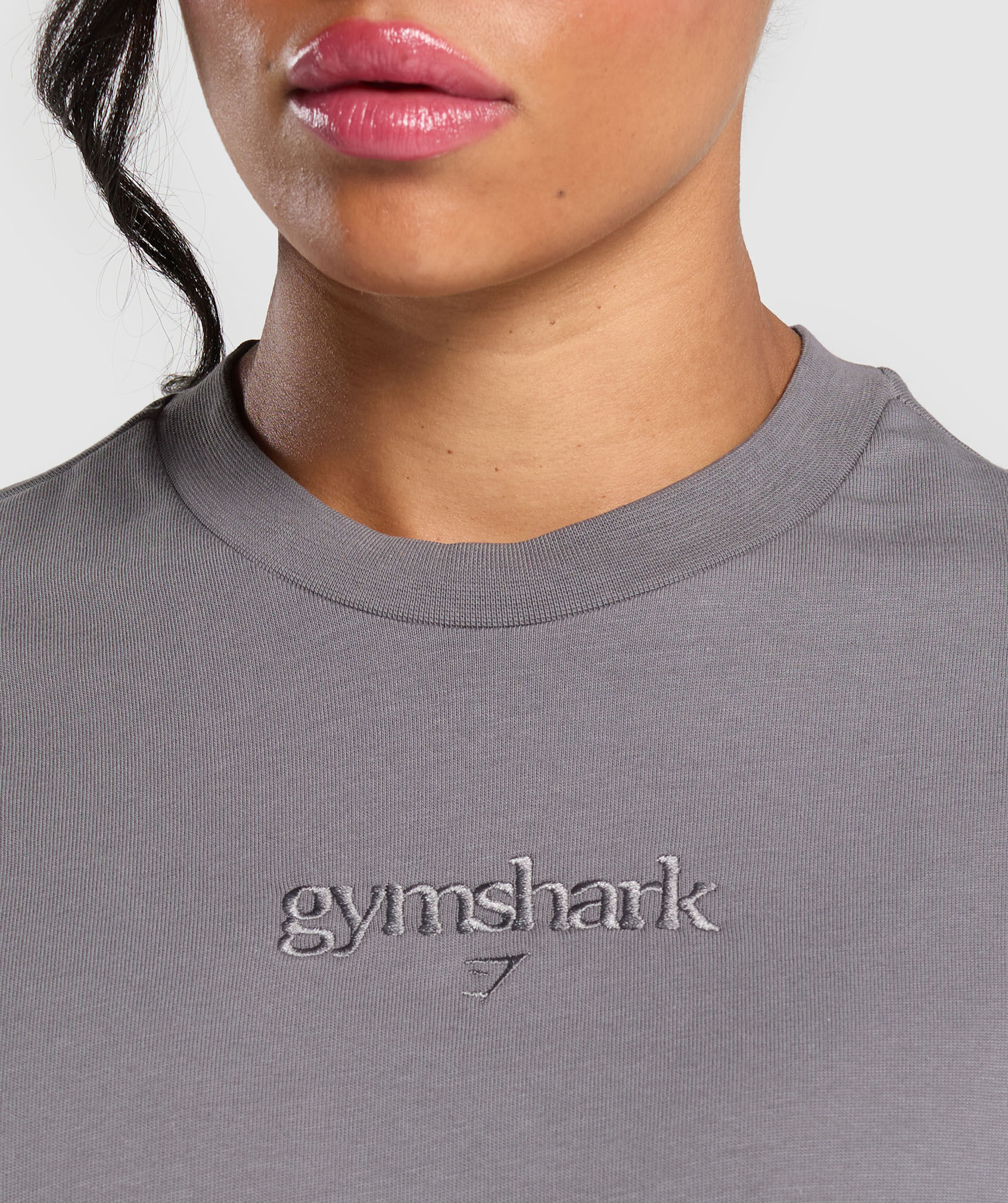 Embroidered Gymshark Oversized T-Shirt