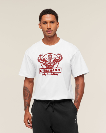 Bodybuilding Graphic Oversized T-Shirt