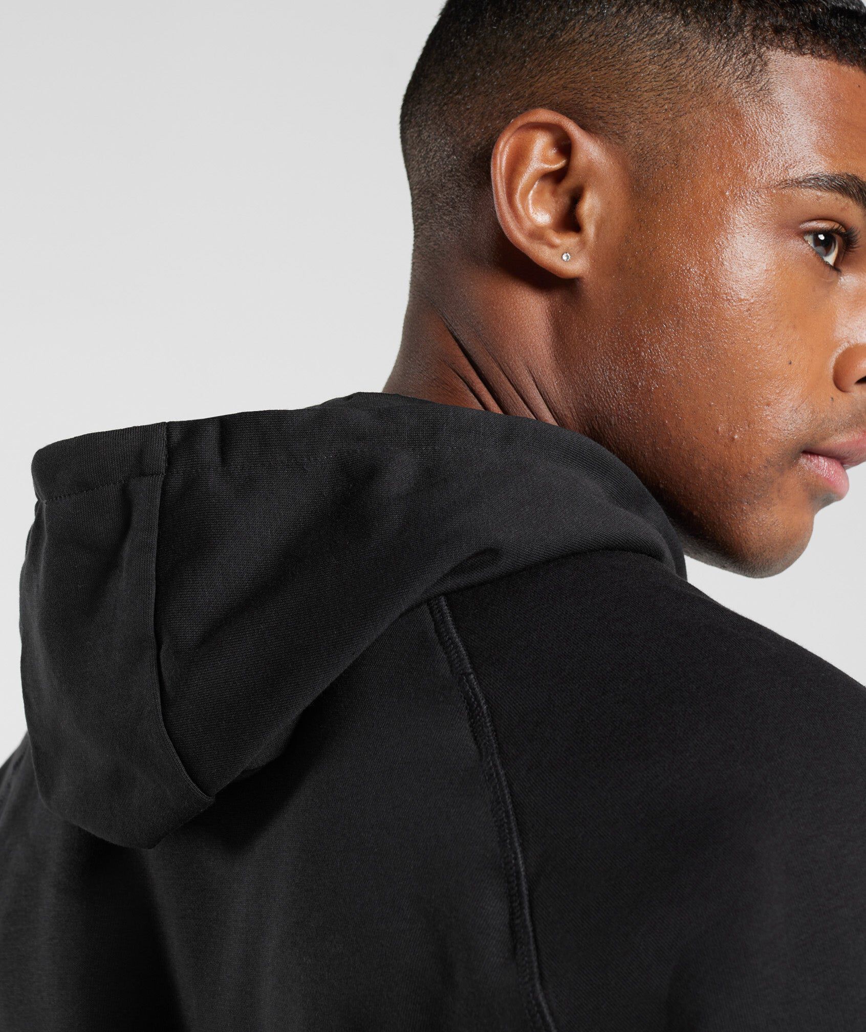 Crest Zip Up Hoodie