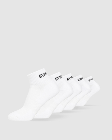 طقم جوارب بطول الكاحل، 5 أزواج