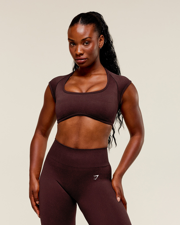 Adapt Fleck x Whitney Short Sleeve Crop Top