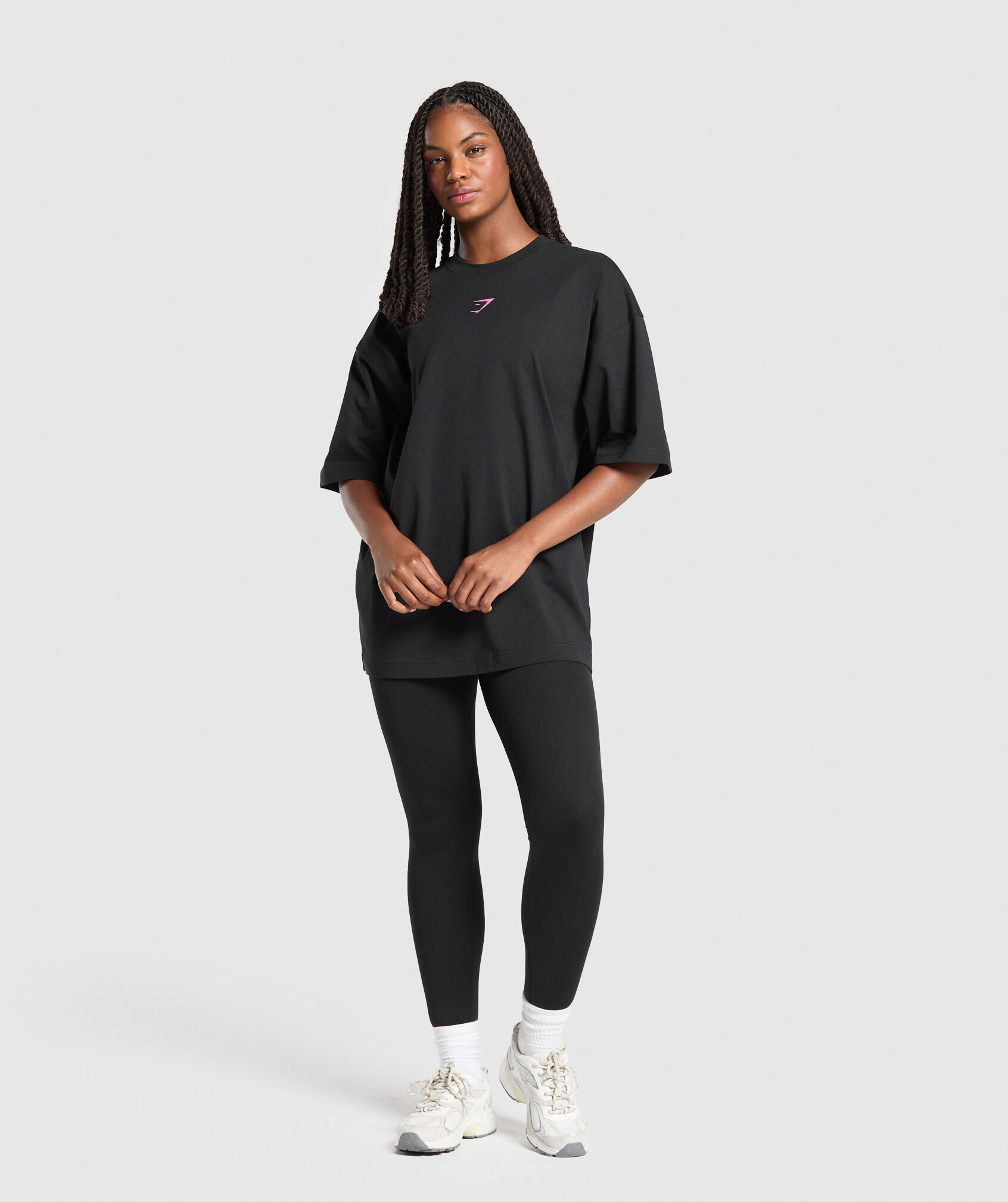 Arabic Oversized Graphic T-Shirt