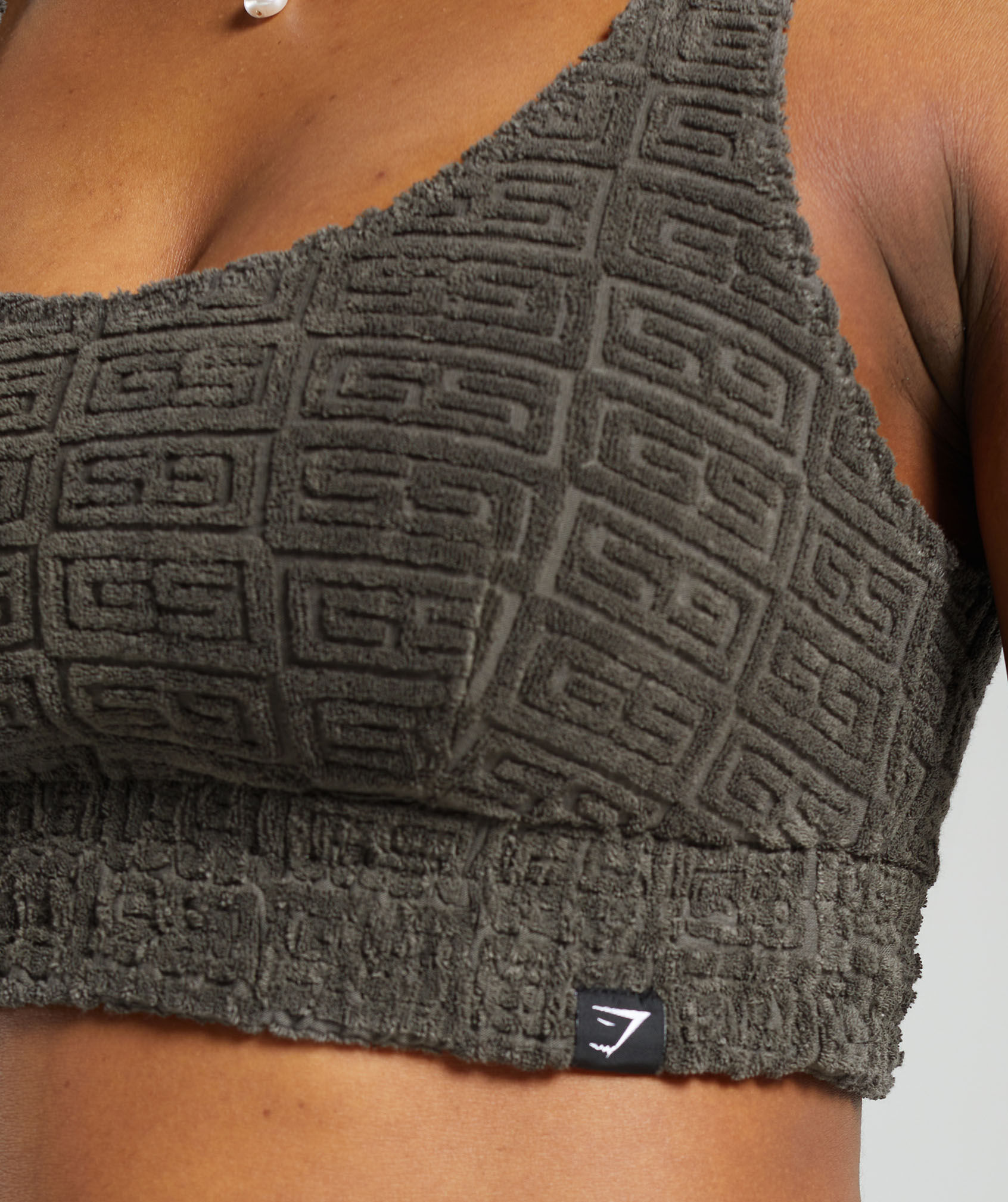 Monogram Towelling Bralette