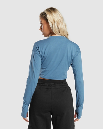 Lifting Long Sleeve Crop Top