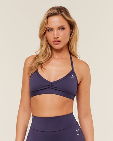 Minimal Halterneck Sports Bra
