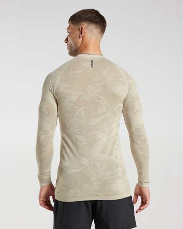 Geo Seamless Long Sleeve T-Shirt