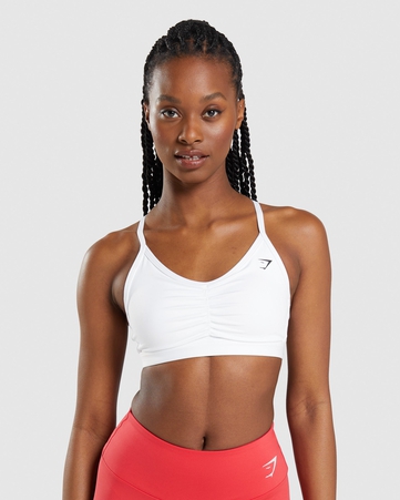 Ruched Sports Bra