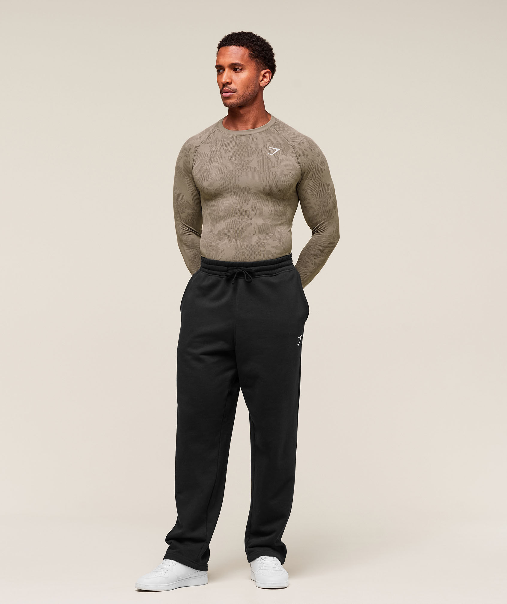 Geo Seamless Long Sleeve T-Shirt