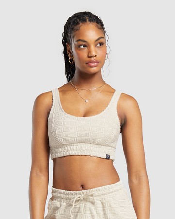 Monogram Towelling Bralette