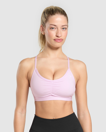 Ruched Sports Bra