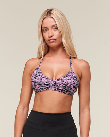 Printed Minimal Sports Bra