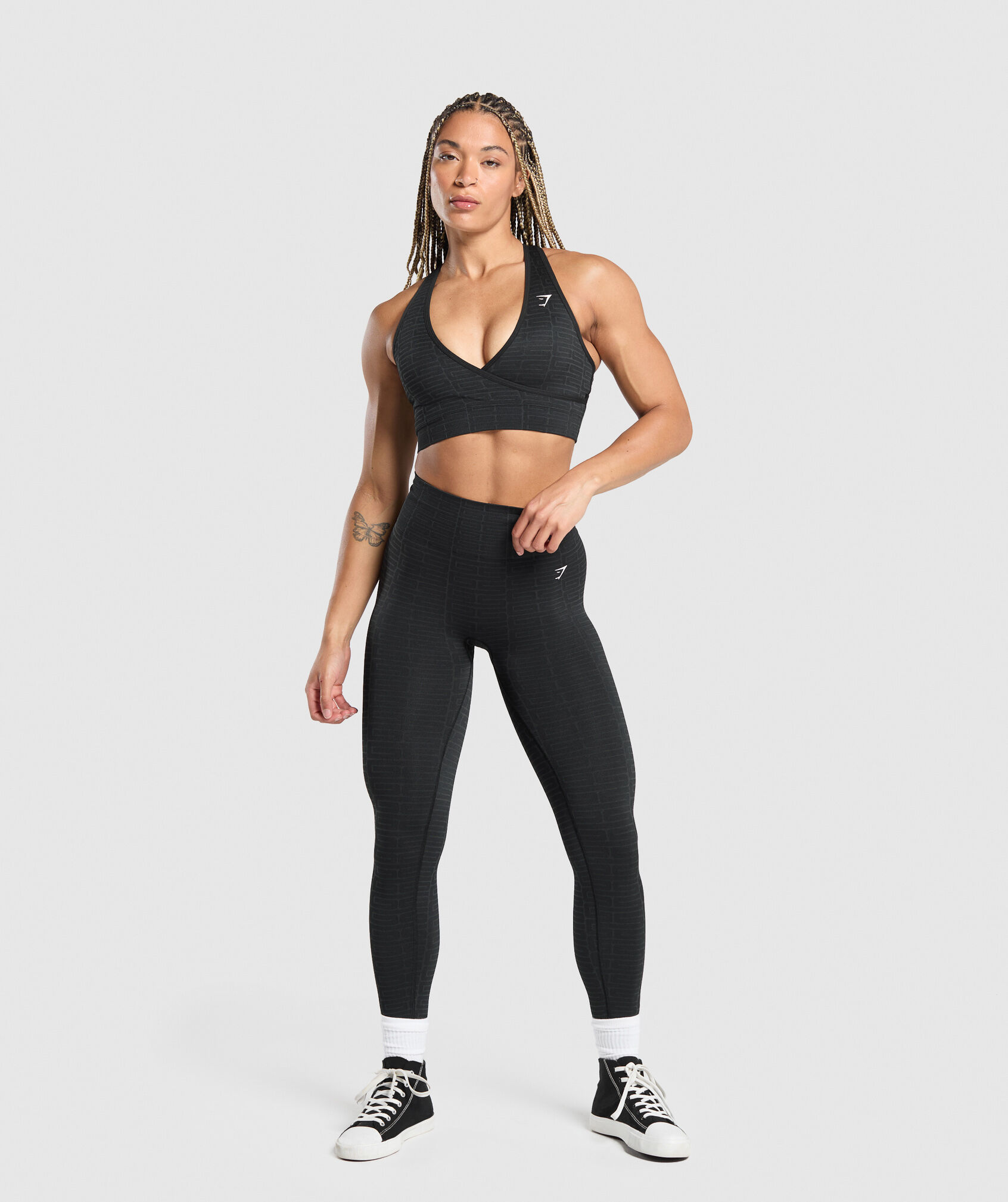 Adapt Monogram Seamless Sports Bra