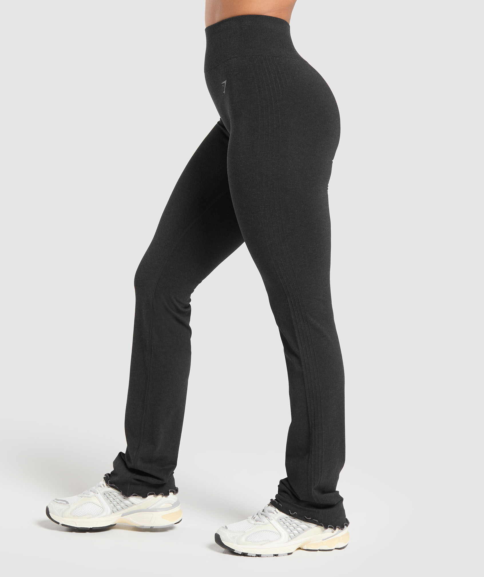 Shop Rest Day Seamless Modal Flare Leggings Bros Coal Marl