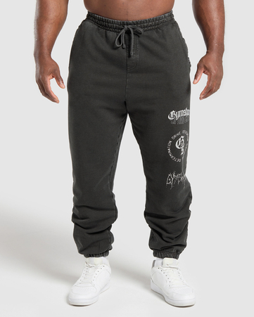 Distressed Graphic Jogger