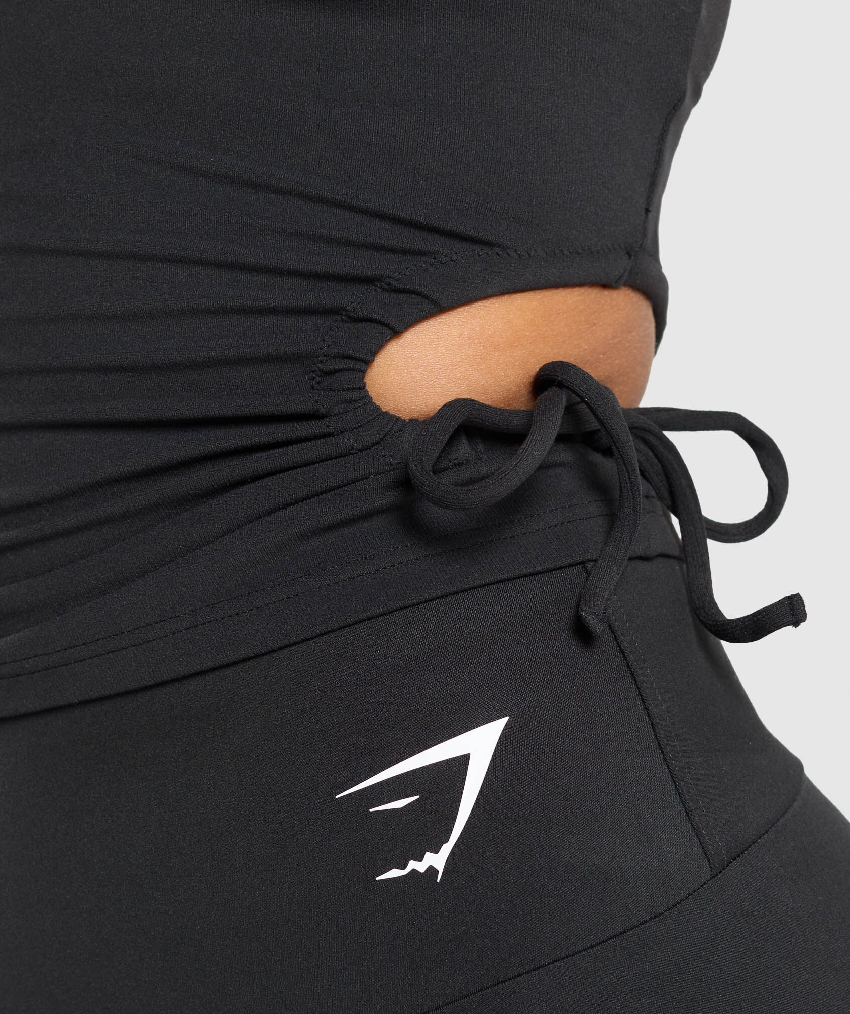 Ruched Side Shelf Tank