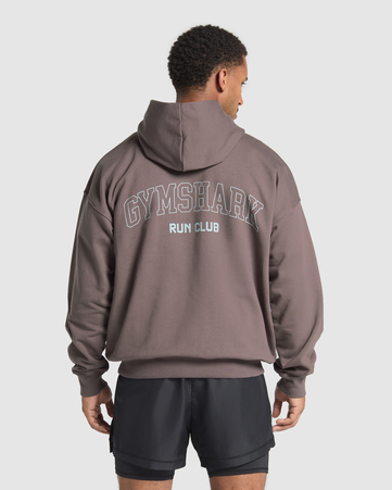 Running Graphic Hoodie