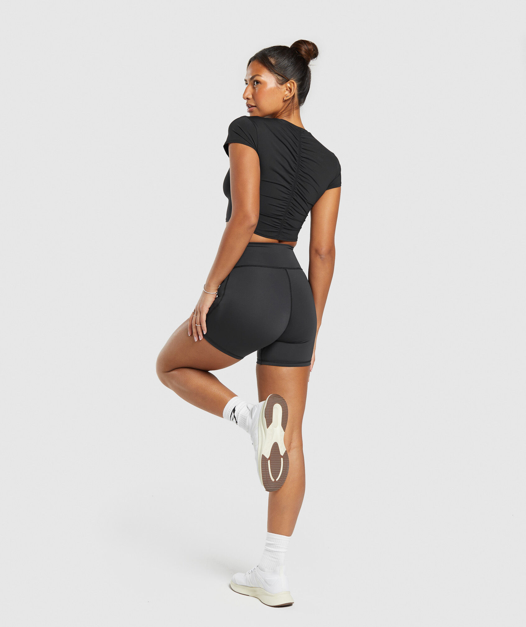 Elevate Ruched Crop Top