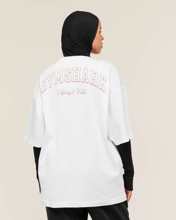 Collegiate Graphic Oversized T-Shirt