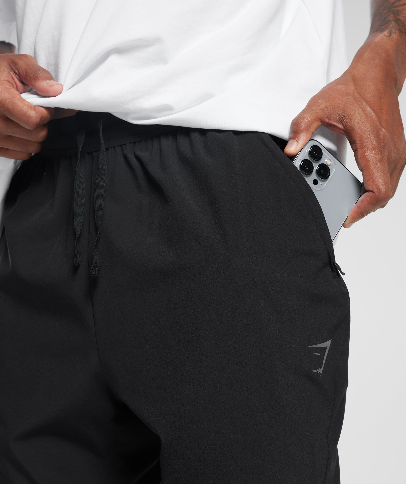 Black running joggers on sale