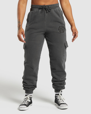 Premium Legacy Joggers:Black/ Pigment Dye:M