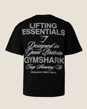 Designed in GB Graphic Oversized T-Shirt
