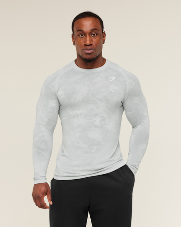 Geo Seamless Long Sleeve T-Shirt