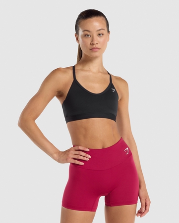 V Neck Sports Bra