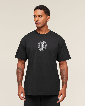 Dumbbell Graphic Oversized T-Shirt