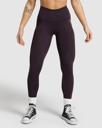 Mesh Waistband Leggings