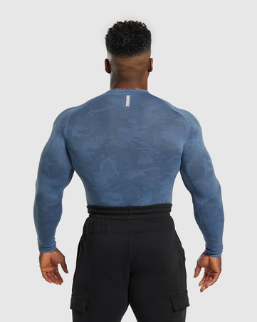 Geo Seamless Long Sleeve T-Shirt