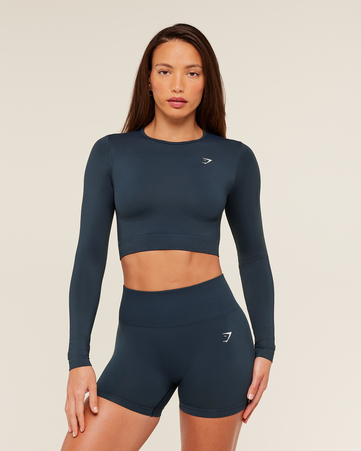 Everyday Seamless Long Sleeve Crop Top
