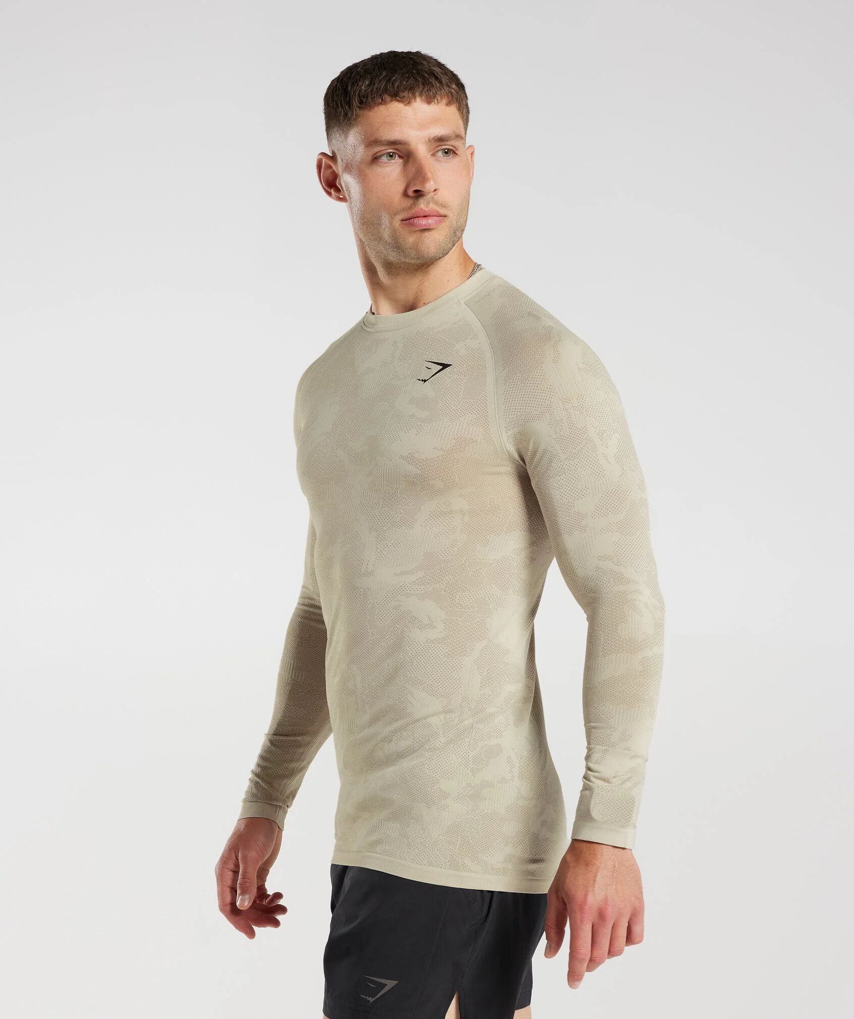 Geo Seamless Long Sleeve T-Shirt