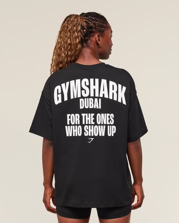 Show Up Dubai Graphic T-Shirt