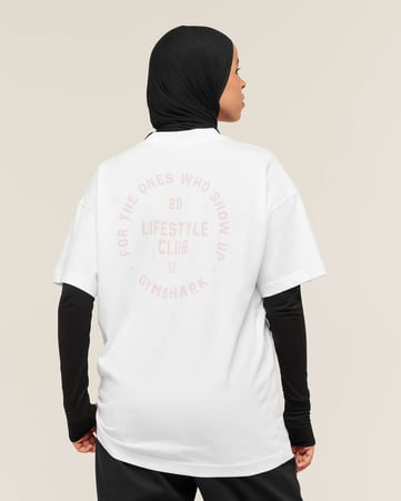 2012 Lifting Club Graphic Oversized T-Shirt