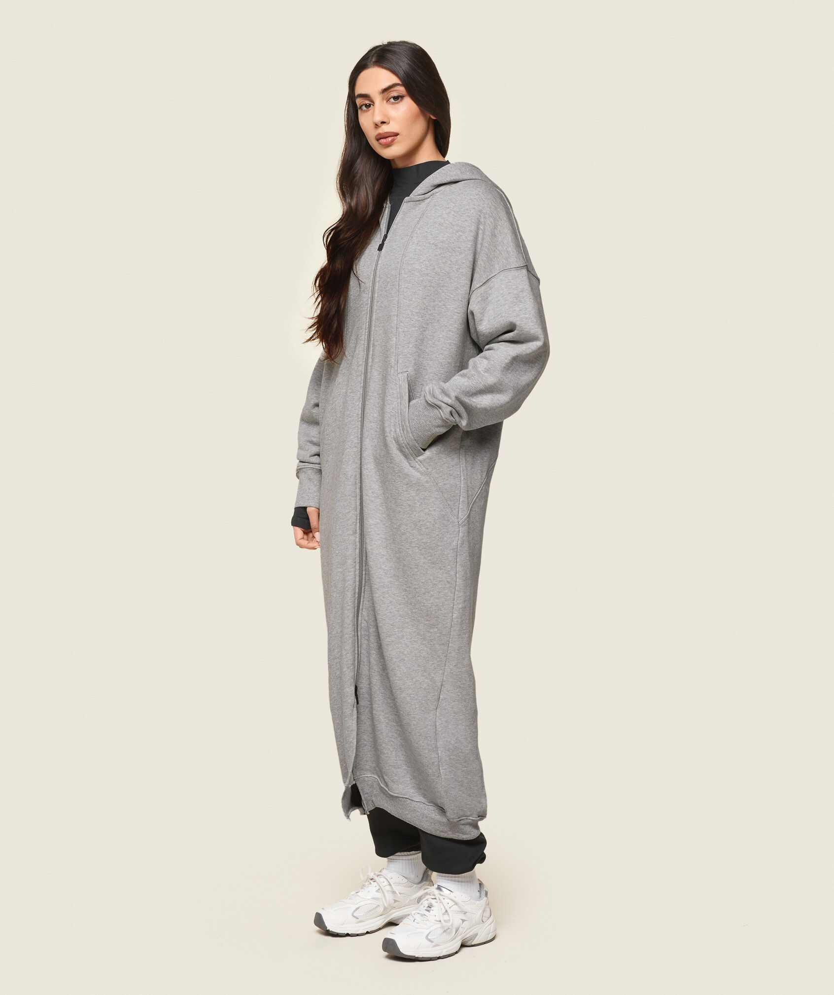 GS x Leana Deeb Oversized Longline Zip Through