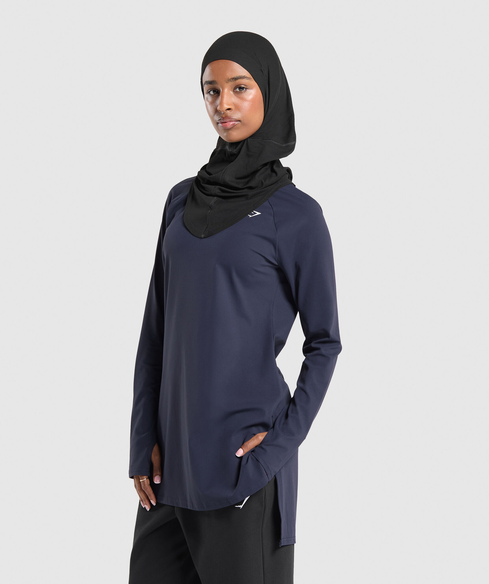 Long Line Long Sleeve Top